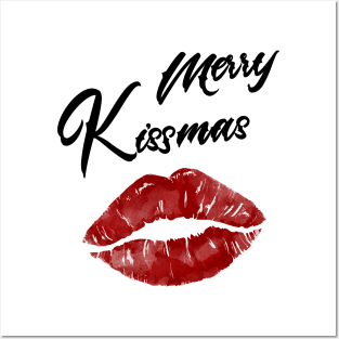 Merry Kissmas Posters and Art